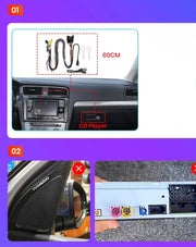 Volkswagen Golf 7 2013- 2020 10.1" Android Multimedia Head Unit — kép 3