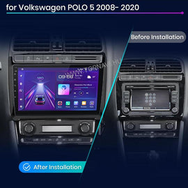 Volkswagen Polo 5 2009 - 2017 9" Android Multimédia fejegység - TopNAVI