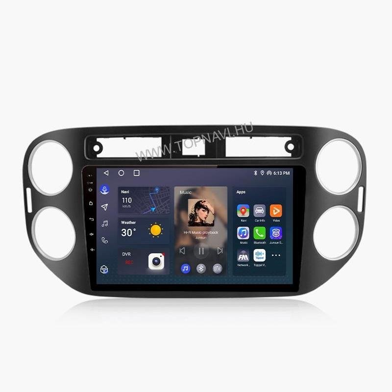 Volkswagen Tiguan 2007 - 2016, Golf Plus 2004 - 2014 9" Android Multimédia fejegység - TopNAVI