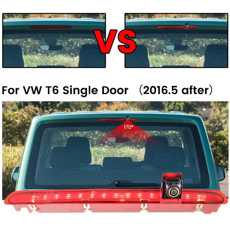 Volkswagen Transporter T6 (Single Door) 2016 - 2022 FullHD 1080P Tolatókamera - TopNAVI